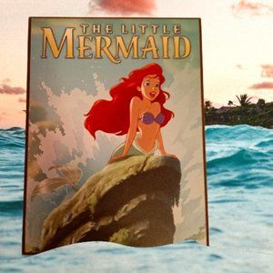🆕Wall Art🌊The Little Mermaid Vintage 🌊